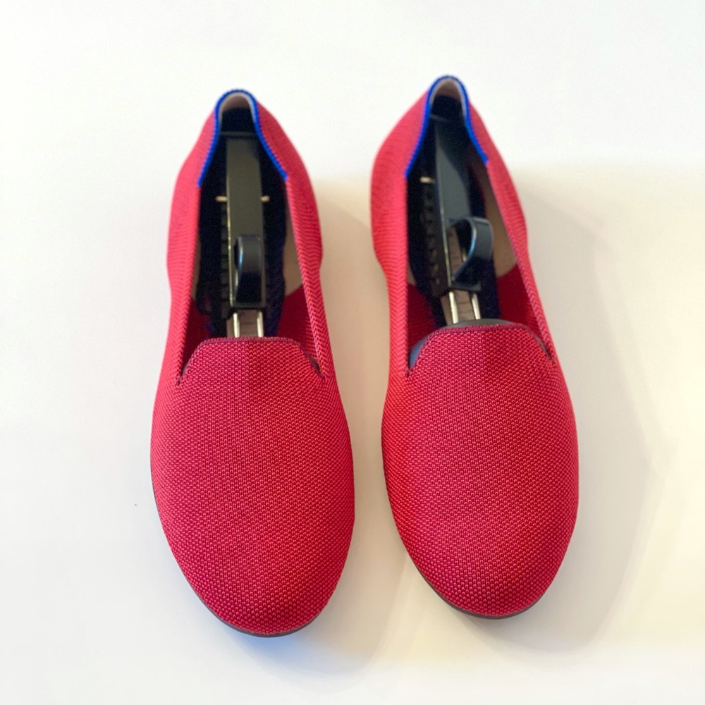 Retired dark red loafers, size 9, by Rothy’s